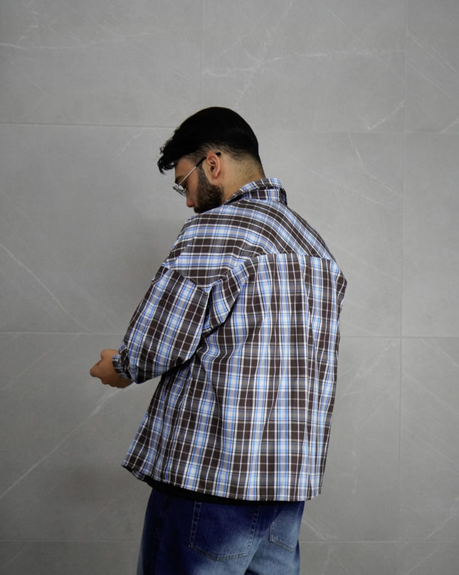 Camicia Overshirt a quadri