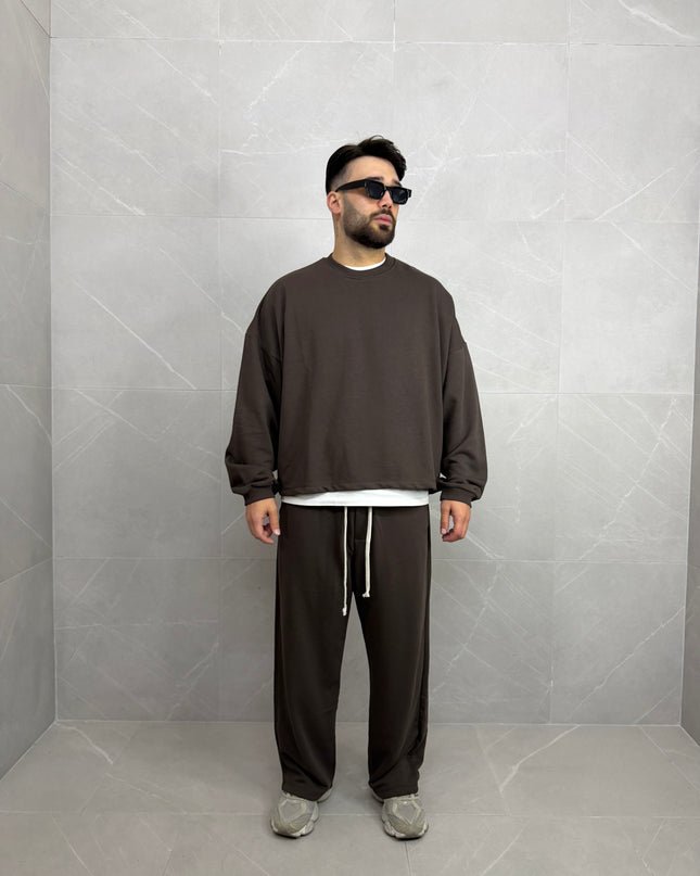 Tuta Marrone in cotone