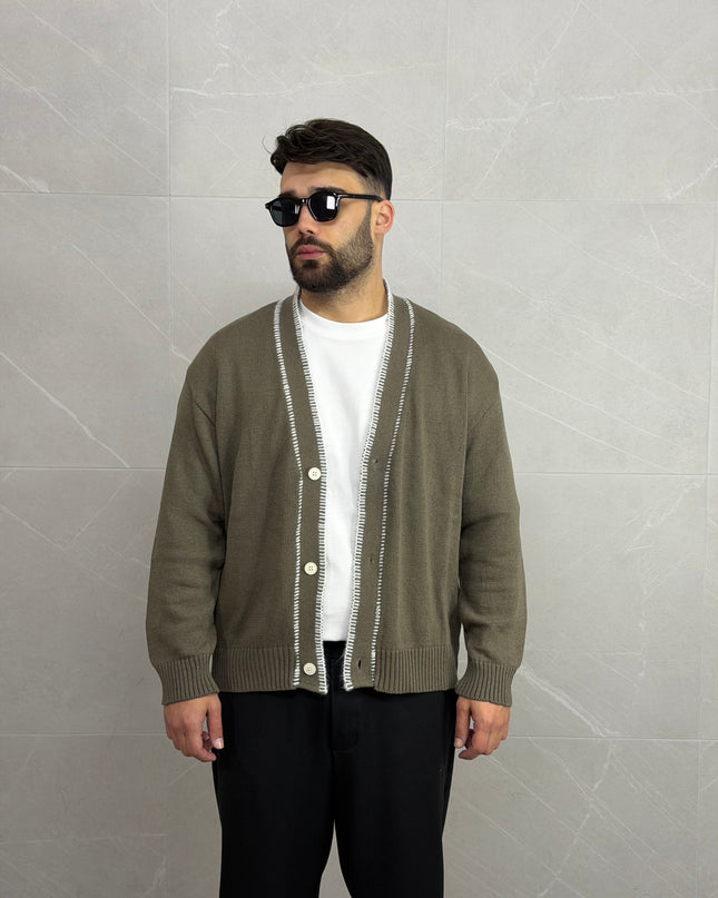Cardigan Elegance Archiive Marrone