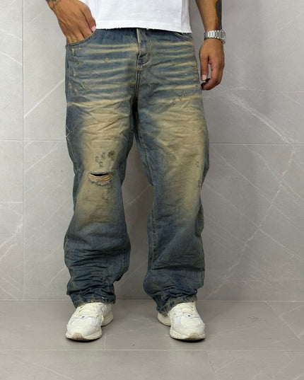 Jeans Baggy Sand Cianotic