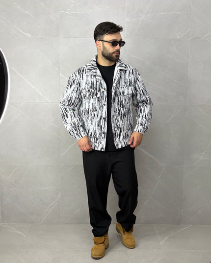 Denim Jacket Zebra
