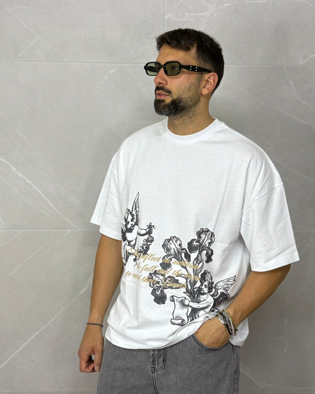 T-Shirt Angels Grey