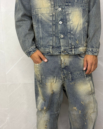 Coordinato in Denim Cianotic
