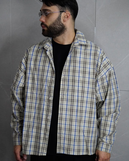 Camicia Overshirt a quadri