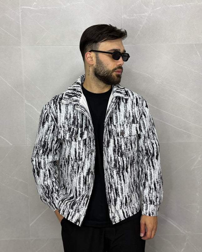 Denim Jacket Zebra