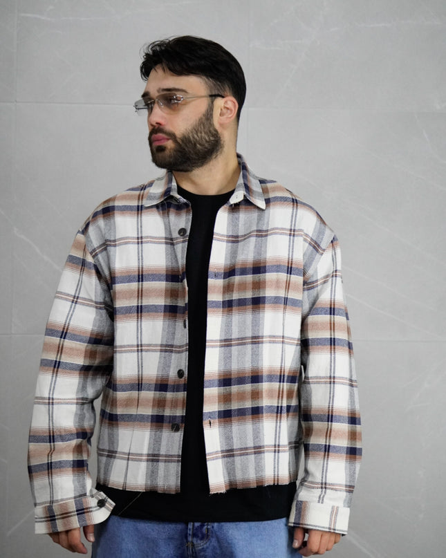 Camicia Overshirt a quadri