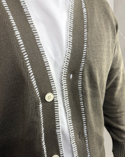 Cardigan Elegance Archiive Marrone