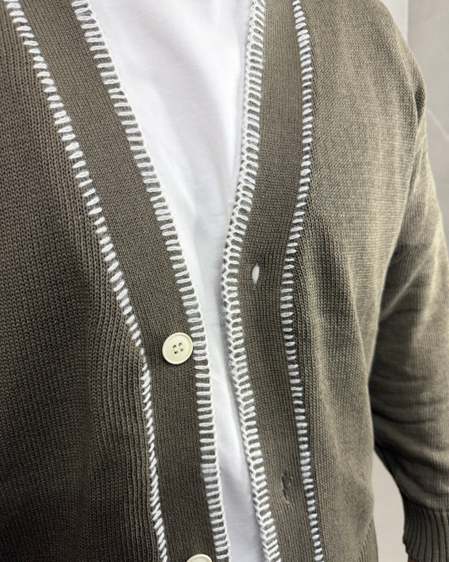 Cardigan Elegance Archiive Marrone