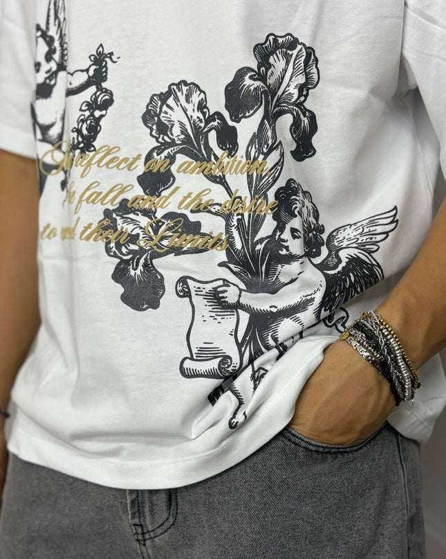 T-Shirt Angels Grey