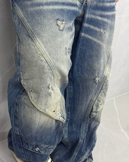 Jeans BaggyRope Cianotic