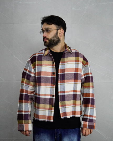 Camicia Overshirt a quadri