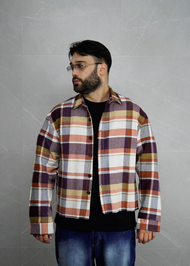 Camicia Overshirt a quadri