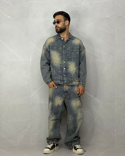 Coordinato in Denim Cianotic