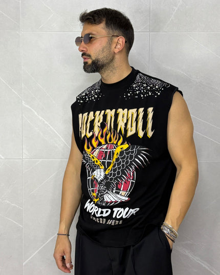 Canotta Rock Nera