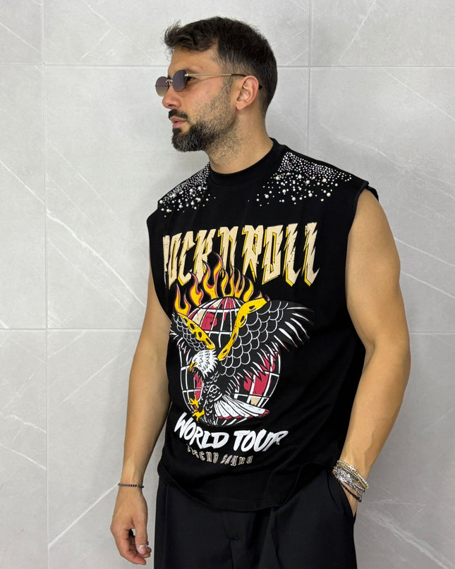 Canotta Rock Nera