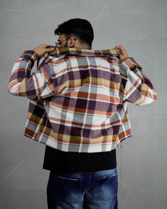 Camicia Overshirt a quadri