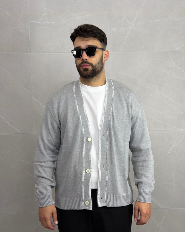 Cardigan Elegance Archiive grigio