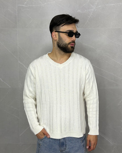 Maglia In filo con scollo a V