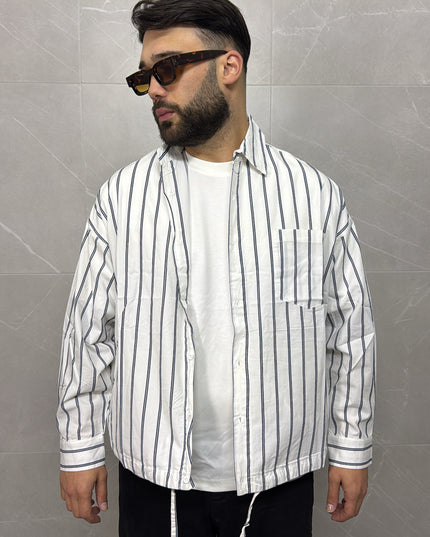 Camicia a Righe B/W