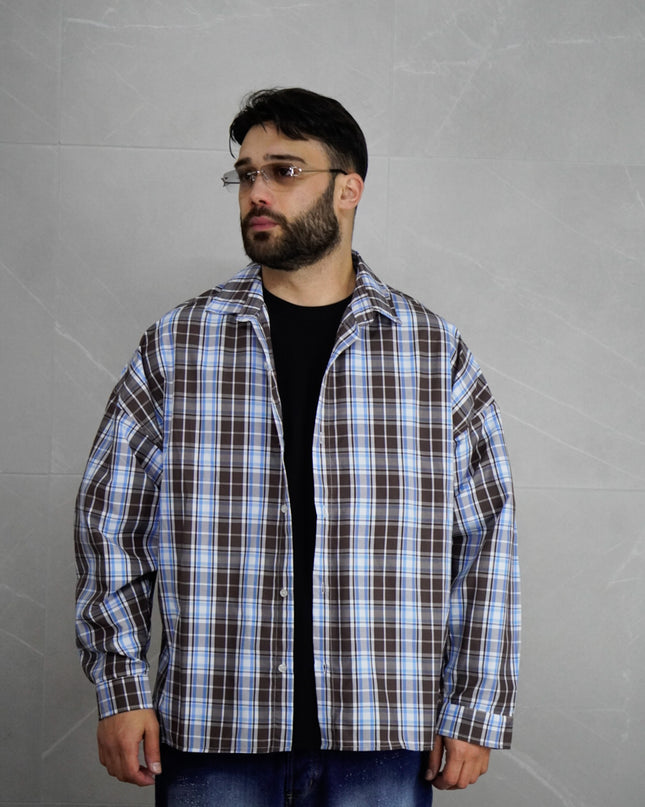 Camicia Overshirt a quadri