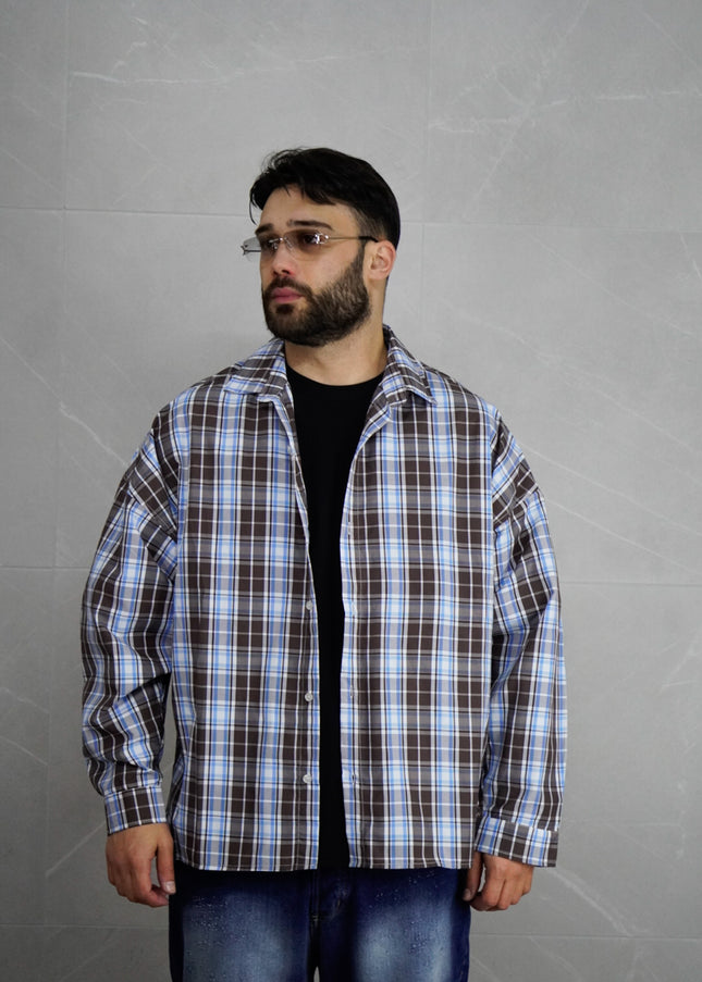 Camicia Overshirt a quadri