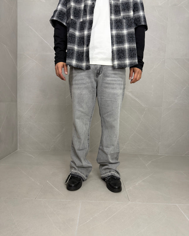 Denim Flare Grey