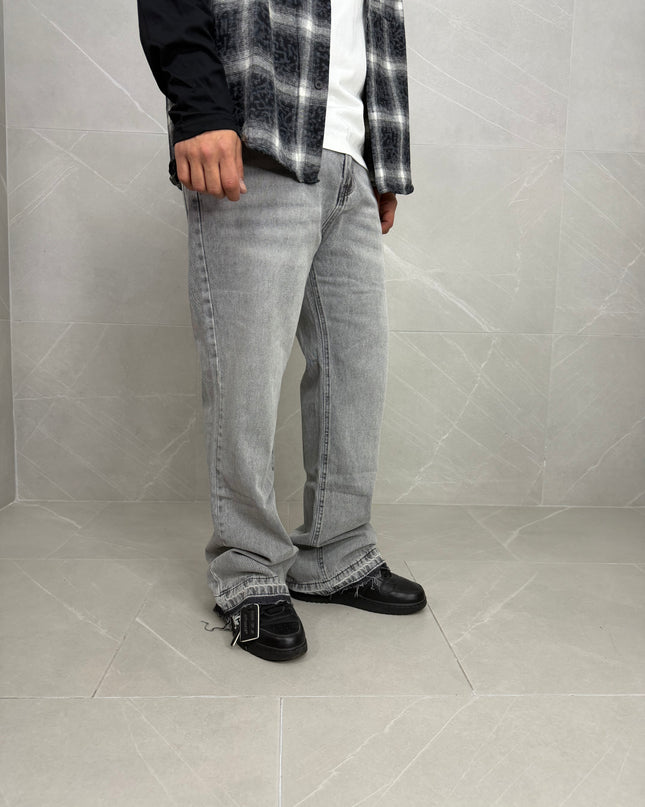 Denim Flare Grey
