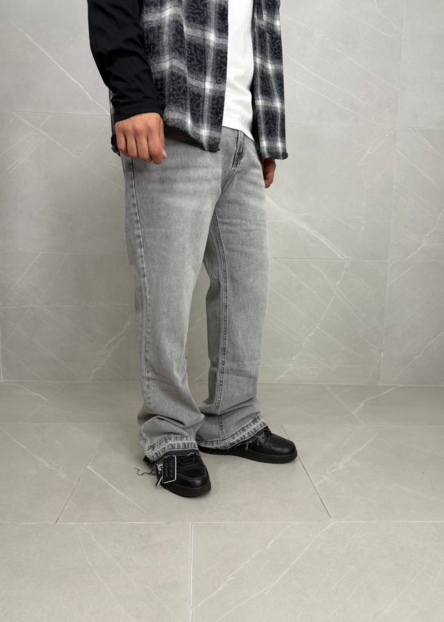 Denim Flare Grey