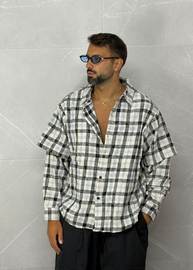 Camicia Floccata a quadri